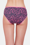 Rosaline Pure Cotton Full Coverage Slim Elastic Brief (Pack of 3)- Scribble Print — thumbnail 8